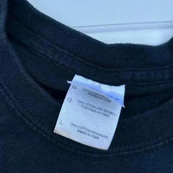 Harley-Davidson rode mine out of the Swamp Black T-Shirt L Alabama Big Swamp - Picture 7 of 8